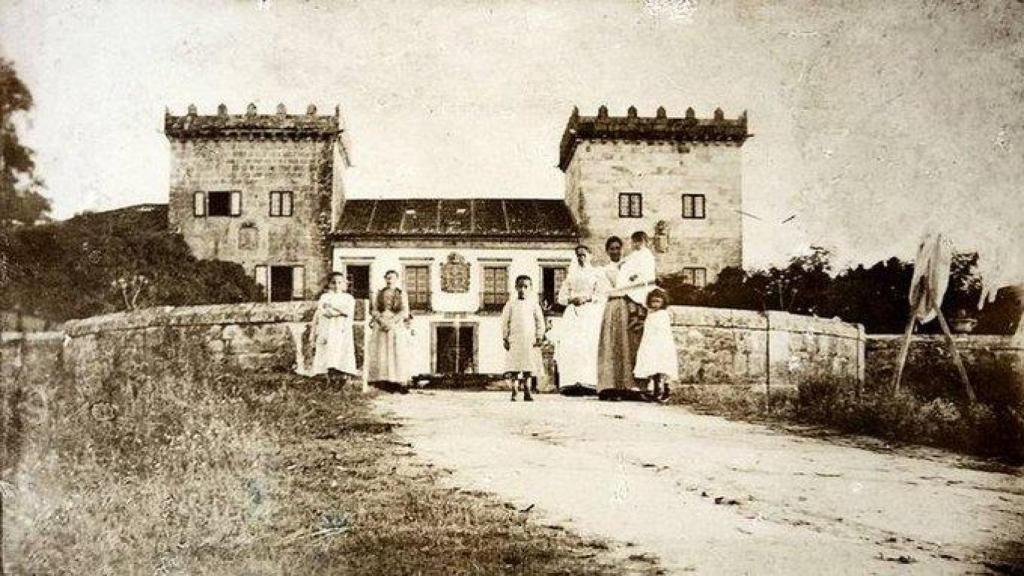 Pazo de Castrelos en 1910