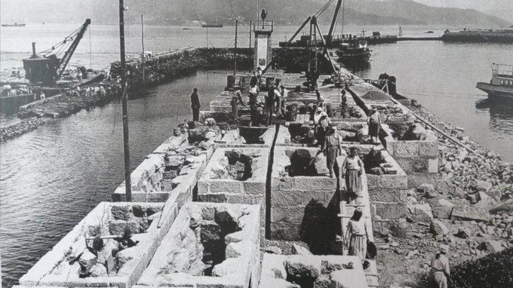 Peirao de Vigo en 1930