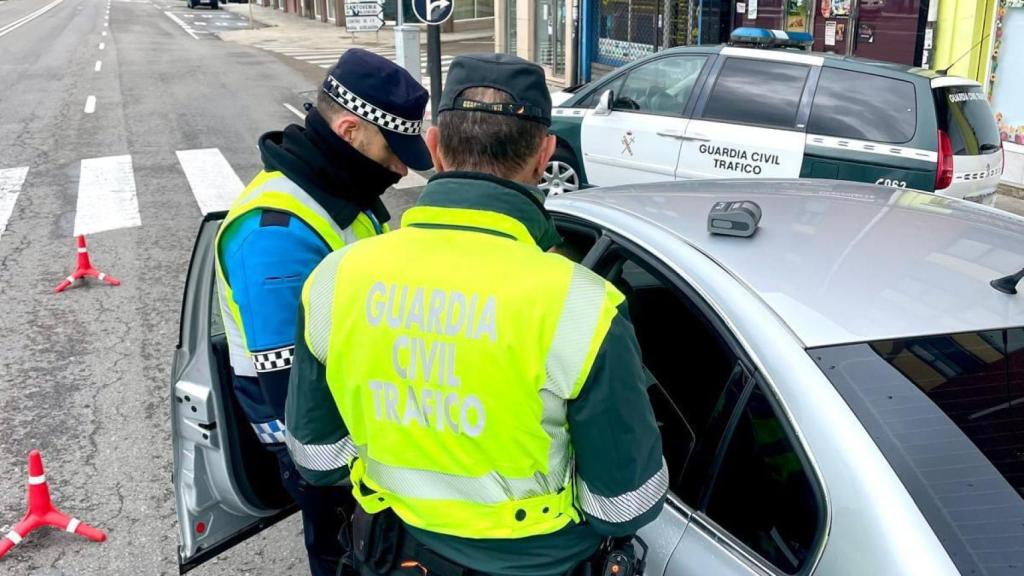Guardia Civil y Policía Local de León