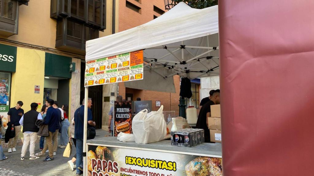 Una imagen del puesto.