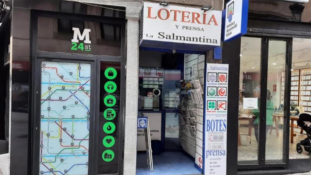 Despacho receptor de loterías 'La Salmantina'