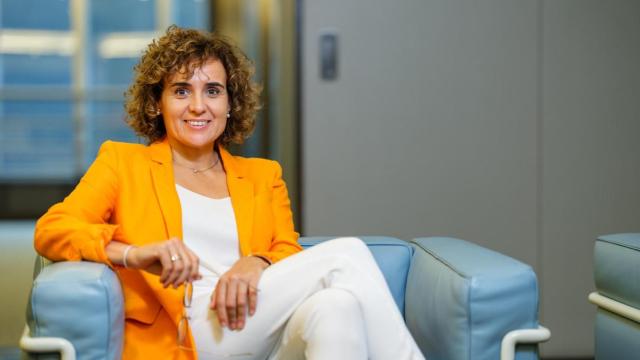 Dolors Montserrat, líder del PP en el Parlamento Europeo y futura secretaria general del PPE, en la sede de la Eurocámara en Estrasburgo.