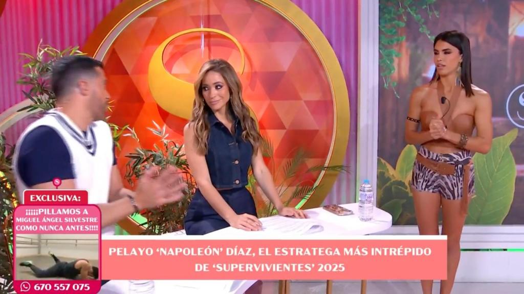 Antonio Santana, María Verdoy y Sofía Suescun en 'Socialité'.