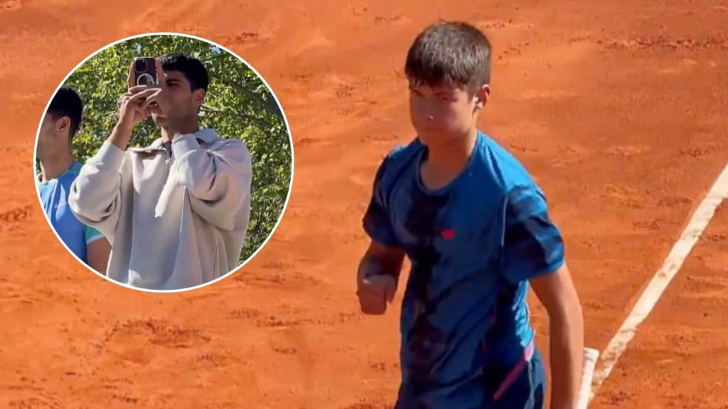 Jaime Alcaraz participa en la categoría Sub14 del Conde de Godó