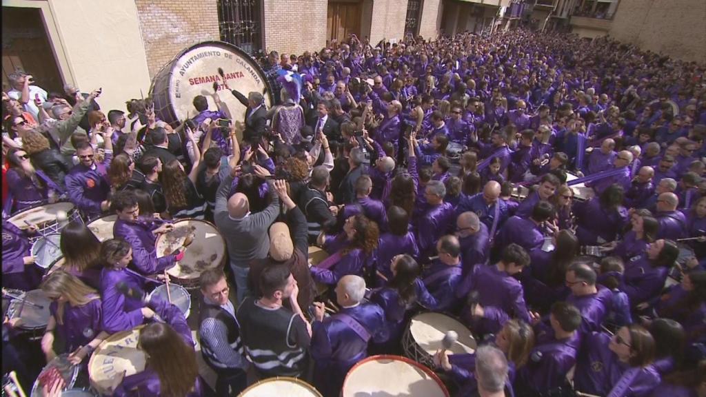 Rompida de la hora en Calanda