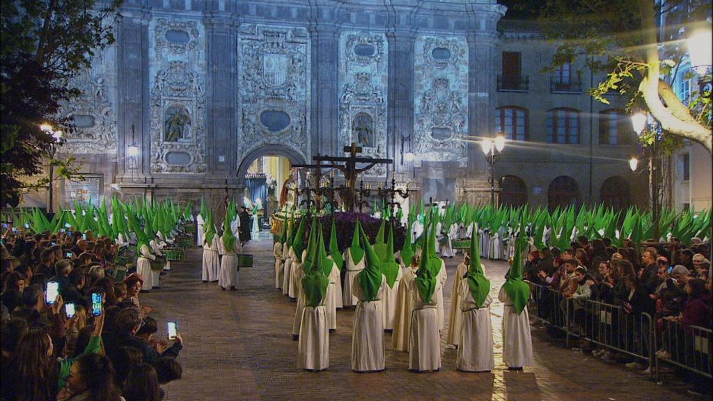 Procesión de Viernes Santo en Zaragoza