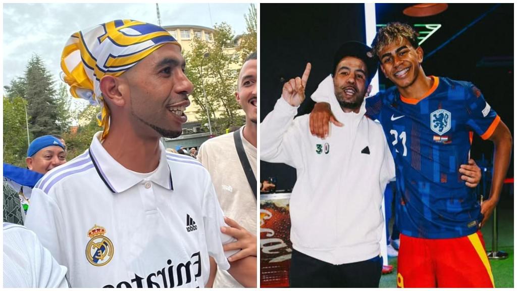 El vídeo viral del padre de Lamine Yamal celebrando con la camiseta del Real Madrid