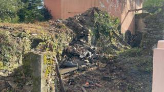 Trabajos ejecutados en la finca en Paderne.