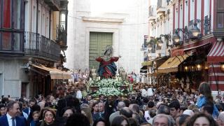 Imagen de archivo de la Virgen de la Vera Cruz en el año de su coronación canónica.