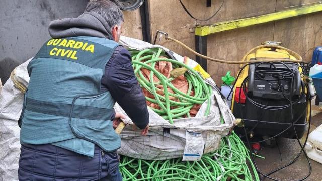 Mafias asentadas en países del Este controlan el robo de cobre que se ceba con Castilla y León