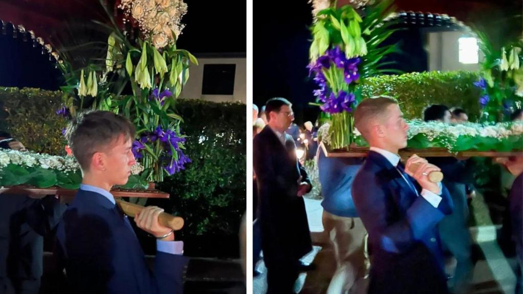Arístides y Aquiles, hijos de Pablo de Grecia y Marie Chantal, han participado en actos religiosos de la Semana Santa en Southampton, en Nueva York.