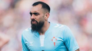 Borja Iglesias fue el autor de tres goles.