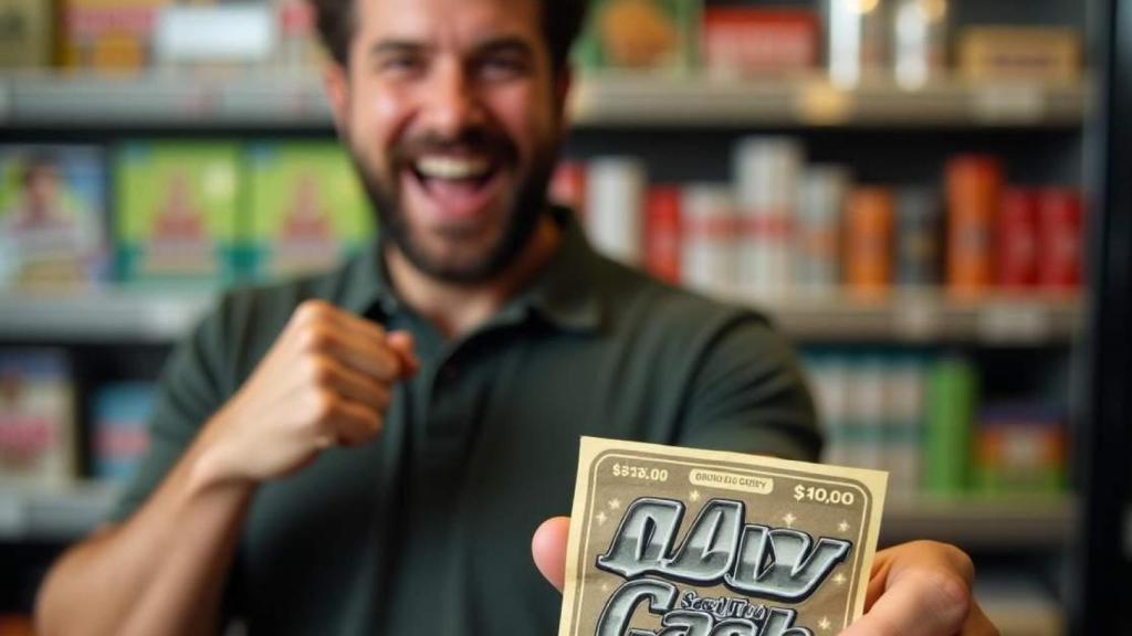 Un apostador de Florida se lleva un multimillonario premio en un raspadito 500x The Clash que compró en esta gasolinera (imagen ilustrativa)