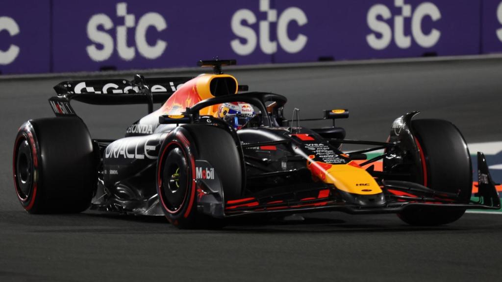 Max Verstappen durante los libres 1 del GP de Arabia Saudí.