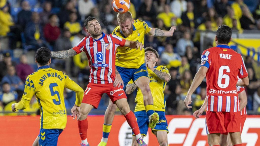 Así queda la clasificación de La Liga tras la derrota del Atlético de Madrid ante Las Palmas en el partido de la jornada 32