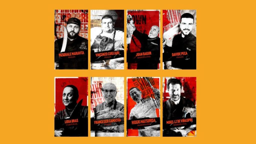 Algunos de los chefs confirmados al Meat & Fire 2025.