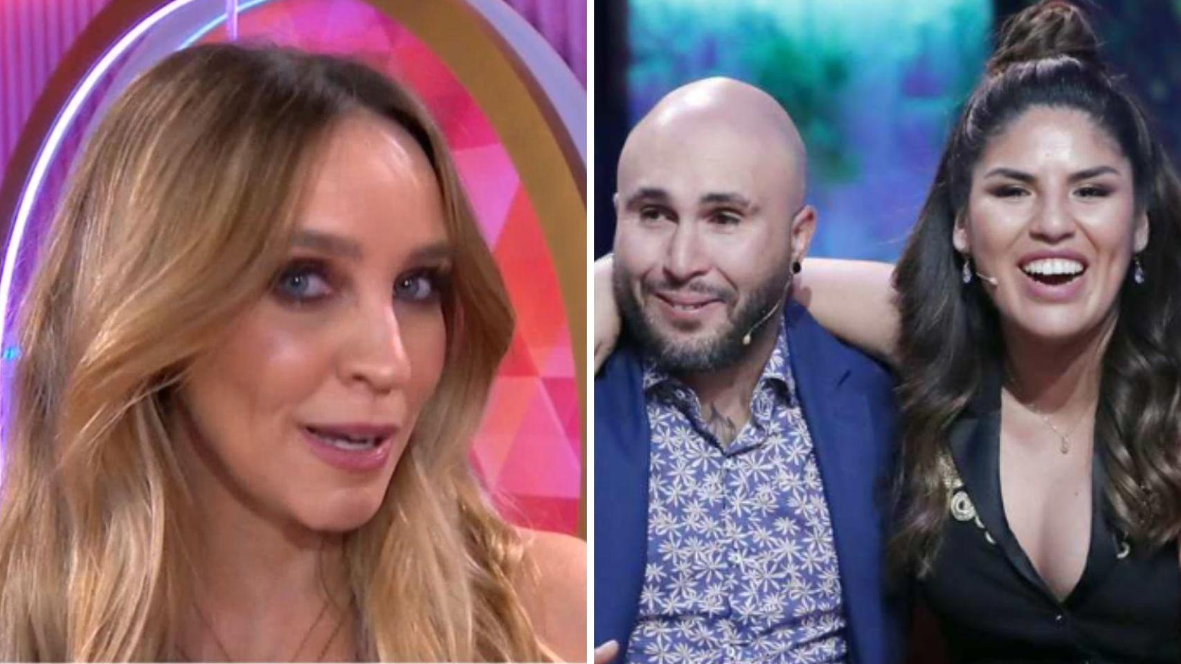 Aránzazu Santos, Kiko Rivera e Isa Pi.