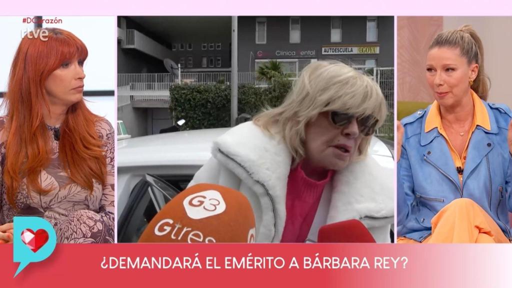 Valeria Vegas y Anne Igartiburu en 'D Corazón'.