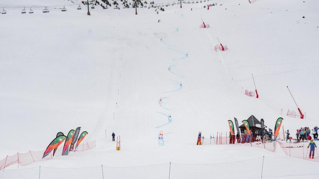 Un evento deportivo celebrado en las pistas del Grupo Aramón esta temporada de esquí