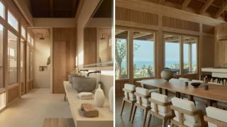 Interior de los ranchos de Xala, el complejo donde Gere y su mujer tienen una exclusiva villa frente al mar.