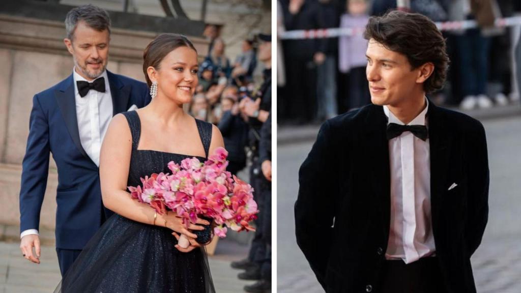 Nicolás de Monpezat, en la gala celebrada para un total de 1.000 jóvenes en el Teatro Real de Copenhague.