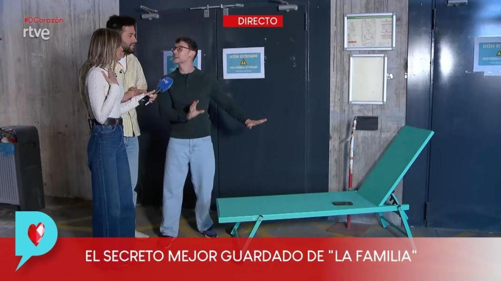 Ana Pradas, Javier de Hoyos y César Toral en 'D Corazón'.