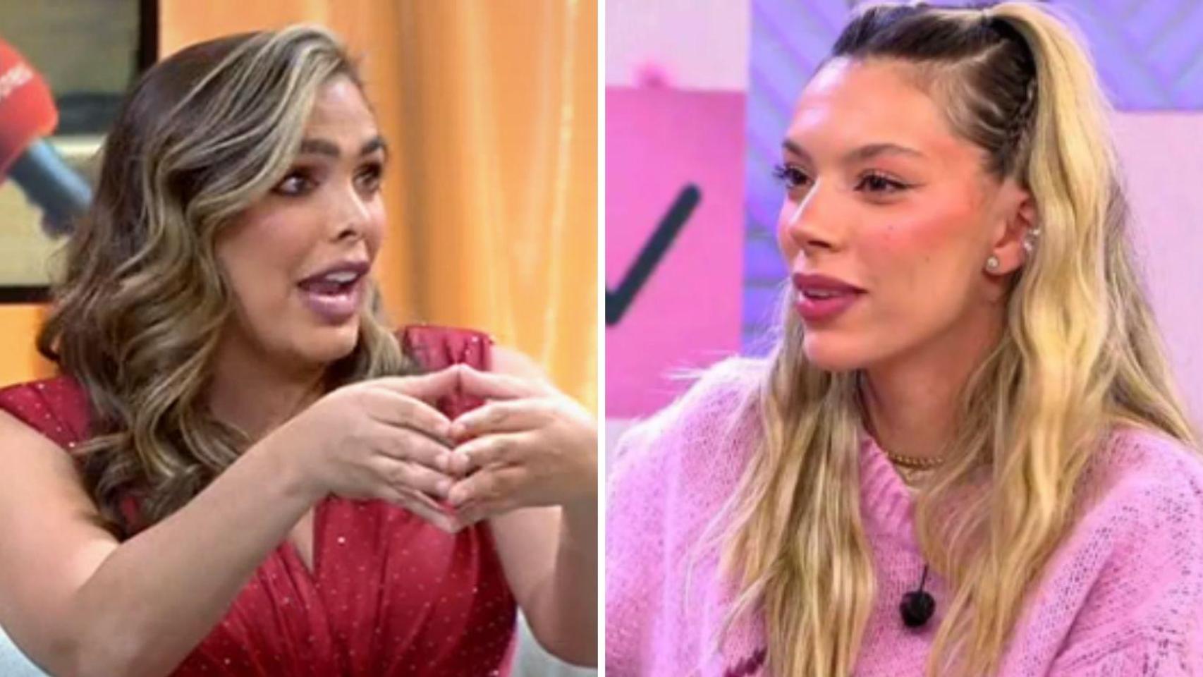 Amor Romeira y Alejandra Rubio.