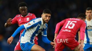 Un lance del Deportivo-Tenerife