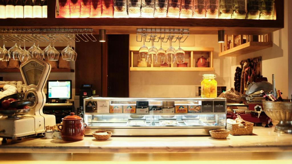 La barra de Casa Amparo 1948.