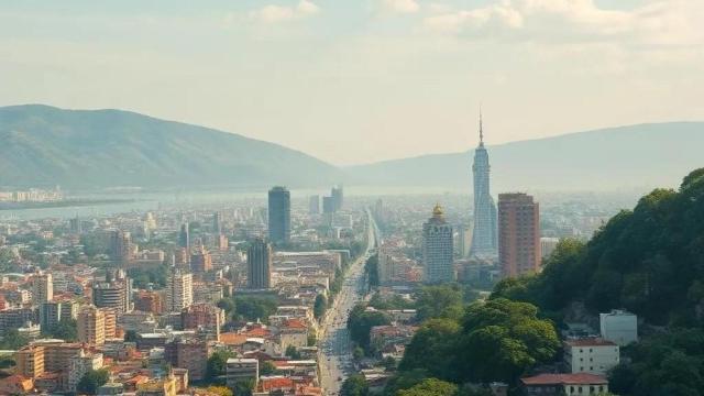 La ciudad de Castellón dentro de 10 años, imagen creada por la IA.