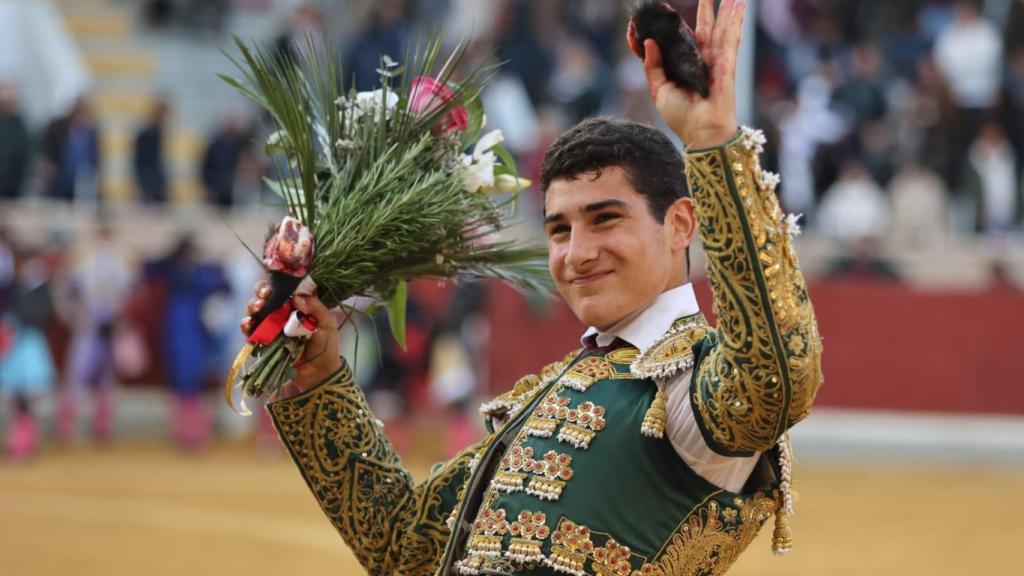 El novillero David Gutiérrez. Foto: J.L. Cárdenas