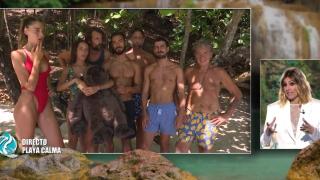 Sandra Barneda habla con los habitantes de Playa Calma en 'Conexión Honduras'.