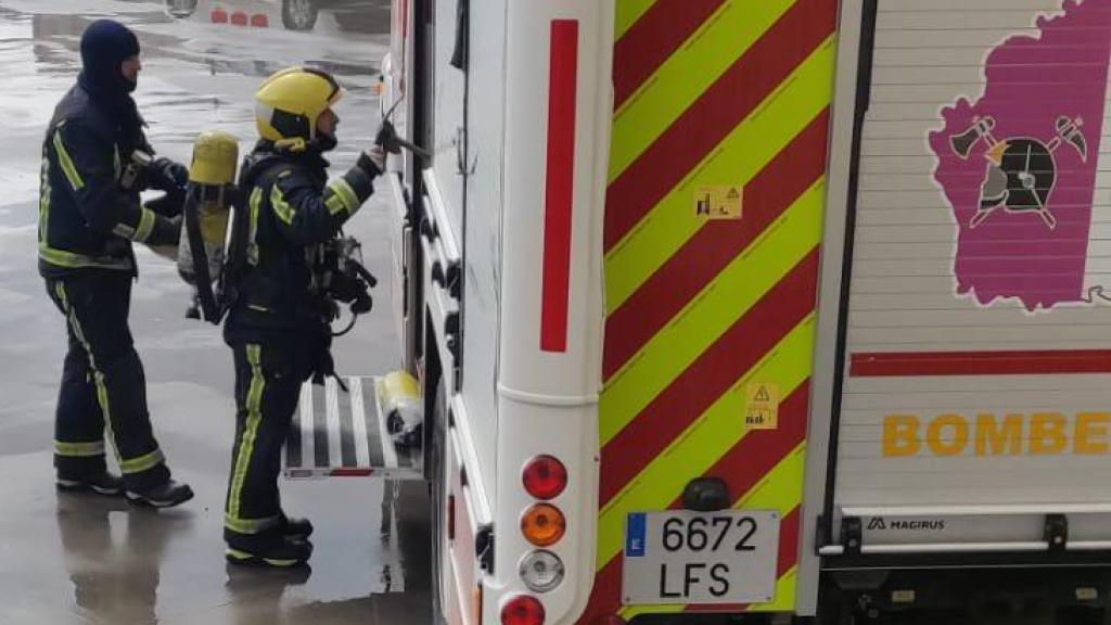 Bomberos de la Diputación de Cuenca.