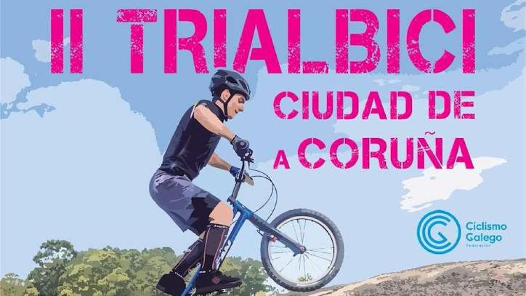 Cartel de la II edición de Trialbici.