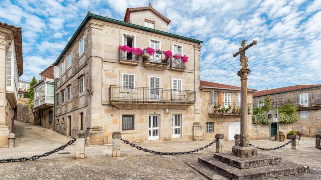 Calle medieval de Tui (Pontevedra).