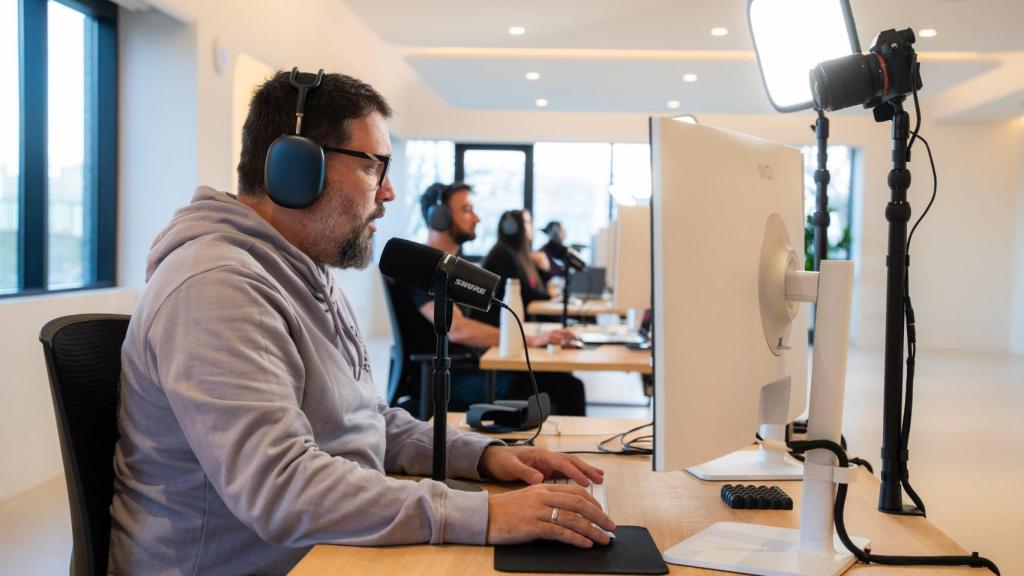 Profesores imparten los cursos de Evolve desde su sede en Madrid.