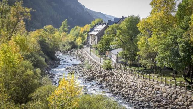 Canfranc, pueblo de Aragón.