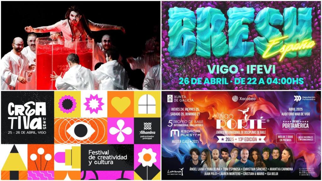 Carmina Burana, Bresh, Festival Creativa y más: Todo lo que puedes hacer en Vigo este fin de semana