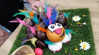 La 'Mona Artística' del Horno San Antonio. EE