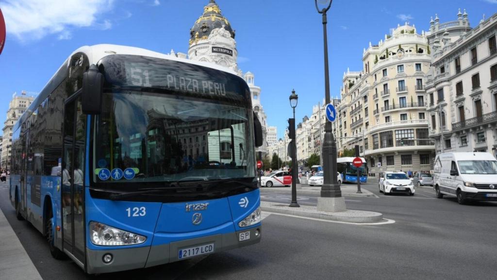 Viajar en los autobuses de EMT Madrid volverá a ser gratuito