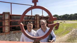 Íñigo y Mauricio Gamazo, de la Ganadería El Raso de Portillo