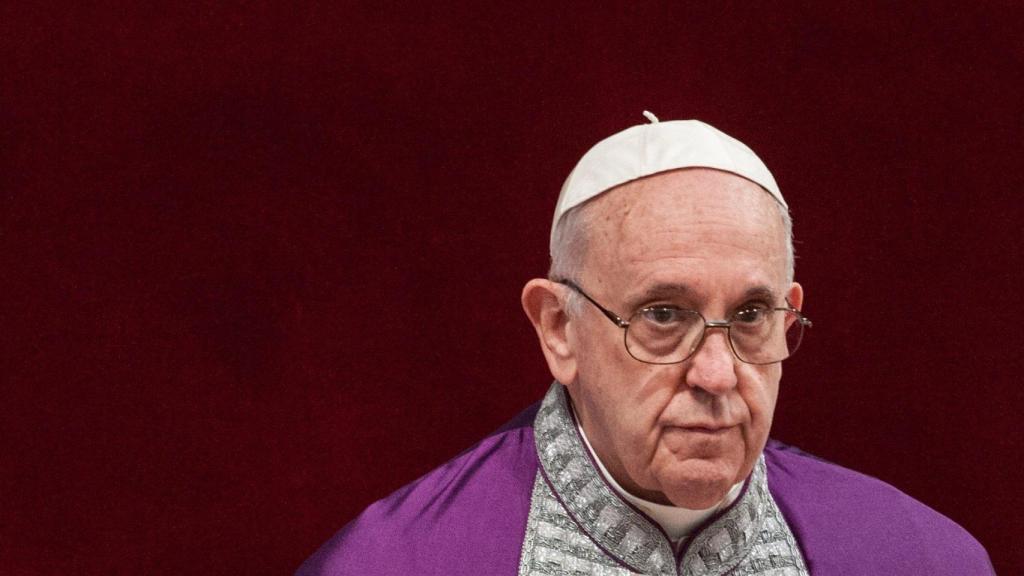 Imagen de archivo del papa Francisco.