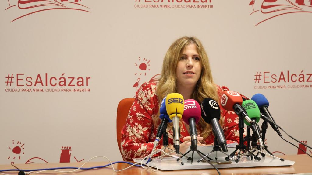 La concejala de Turismo del Ayuntamiento de Alcázar de San Juan, Bárbara Sánchez-Mateos.