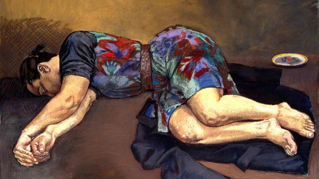 Paula Rego: 'Adormecida', 1994. Foto: ©The Estate of Paula Rego