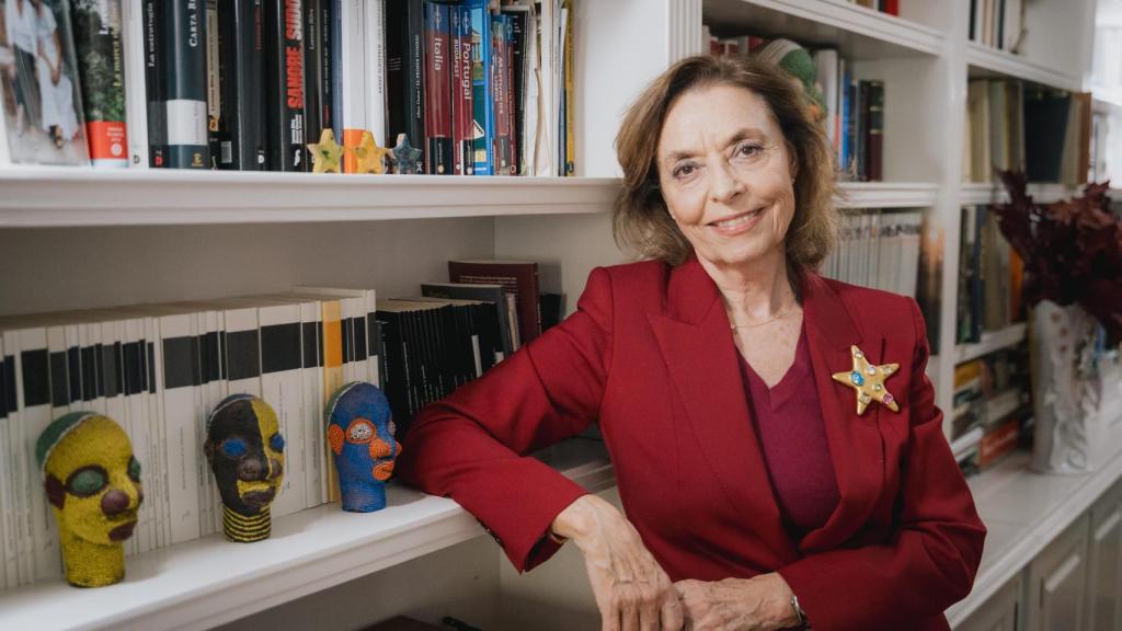 Ana Gavín, en un momento de la entrevista.