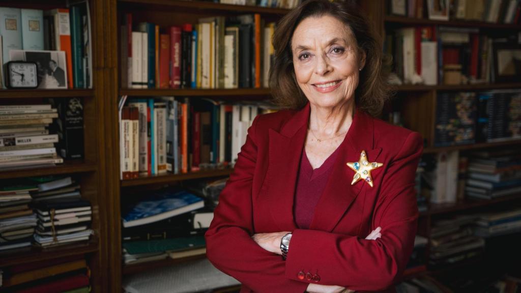 Ana Gavín, posando durante la entrevista.