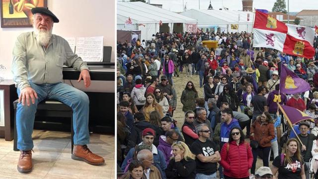 Jesús Barragán y el Día de Castilla y León en Villalar