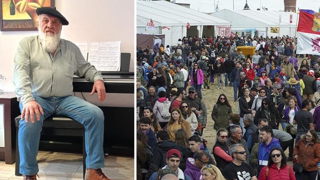 Jesús Barragán y el Día de Castilla y León en Villalar