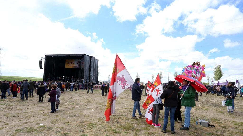 La Fiesta de Castilla y León en Villalar.