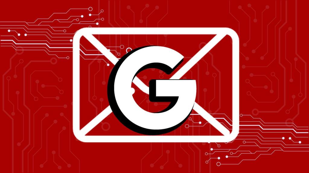 Fotomontaje con el logo de Google.